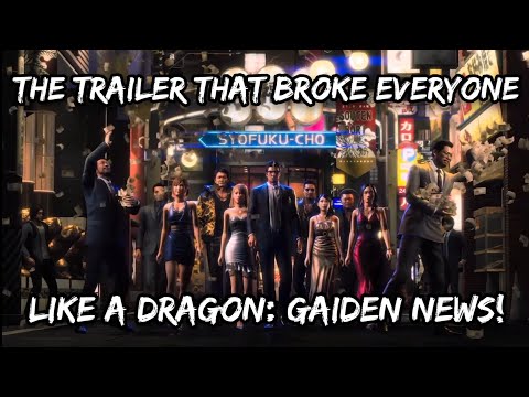 Like a Dragon: Gaiden News and In-Depth Analysis (BEST TRAILER EVER)