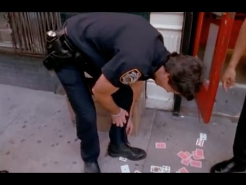 Officer Finds Card in Shoe: Street Magic | David Blaine