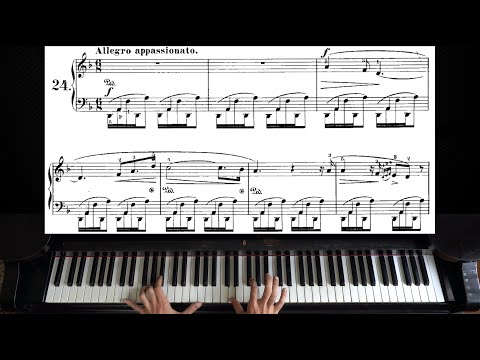 Chopin - Prelude Op. 28, No. 24 | Piano with Sheet Music