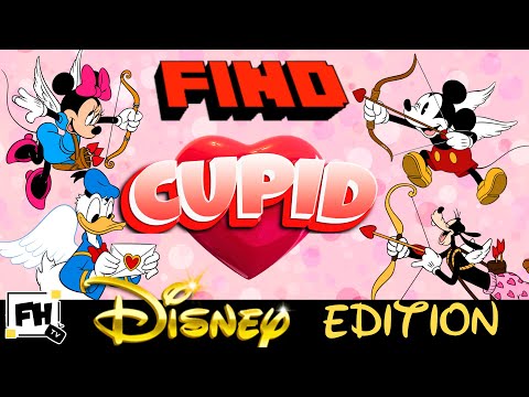 Find The Disney Cupids 💘 | Kids Valentine's Day 💘 Brain Break | GoNoodle Inspired