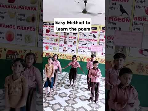 #bodypartsforkids #action #two little hands poem#class1 #mridang #shortvideo #viralshorts #kidspoem