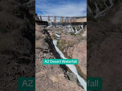 Cooling off at Horseshoe Falls AZ