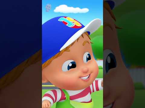 The Number Song #shorts #nurseryrhymes #ryan #cartoonvideos #juniorsquad #kidssongs