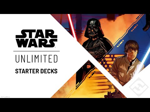 STAR WARS: Unlimited Starter Deck Reveal & Playthrough | Fantasy Flight Games