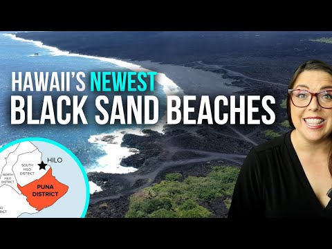 Puna District's New Black Sand Beaches are Show Stoppers | Big Island