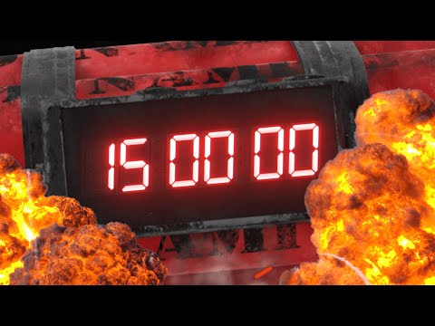 15 Minute Bomb Timer | Loud Explosion