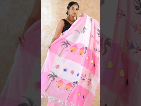 Printed Cotton Saree Presented By Jerry Fashion #jerryapp #youtubeshorts #saree #shorts #khadisaree