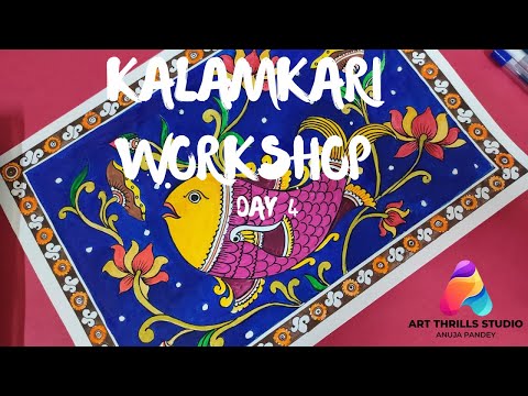 Kalamkari Workshop: Day 4 | Fish Design