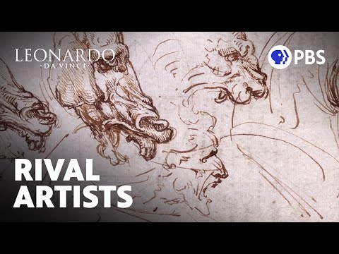 The Battle of Anghiari and the Michelangelo Renaissance Rivalry | Leonardo da Vinci | PBS