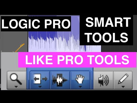 LOGIC PRO - ENABLE THE SMART TOOL AS IN PRO TOOLS