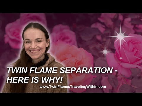 WHY TWIN FLAME SEPARATION happens and everything you need to know around this topic!