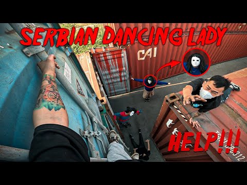 SERBIAN DANCING LADY IN REAL LIFE l PARKOUR POV ESCAPE ''Part 4.0'' (Horror Parkour POV Short)