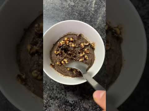 Baked Oats {Viral TikTok Recipe}| Low Calorie Desserts for Breakfast | Eggless Chocolate Baked Oats