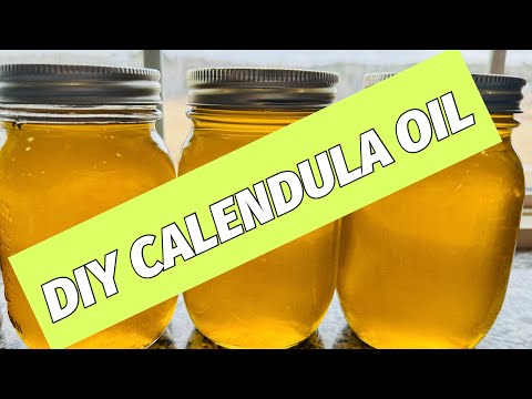 DIY CALENDULA OIL