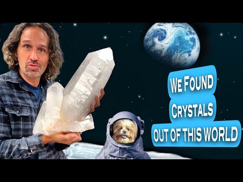 Huge Crystals found from this dig!