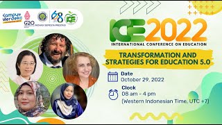 Welcome to International Conference on Education (ICE) 2022