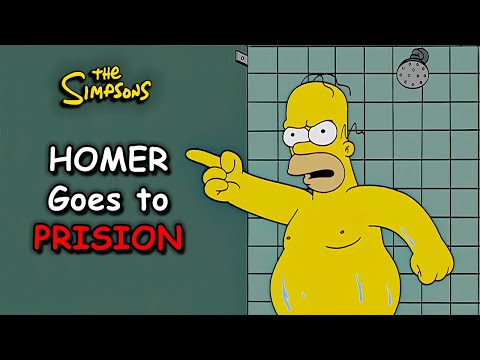 What Happens When Homer Goes To JAIL? | The Simpsons Recap