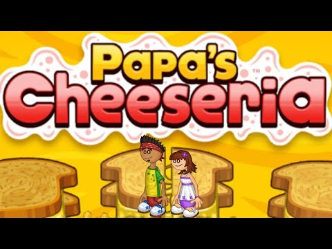 Get Ready to Grill Up a Storm in Papa's Cheeseria! A Papa Louie Arcade Game