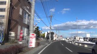 [drive japan]土浦駅前の風景(茨城県土浦駅東口前 Ibaraki Tsuchiura Station)