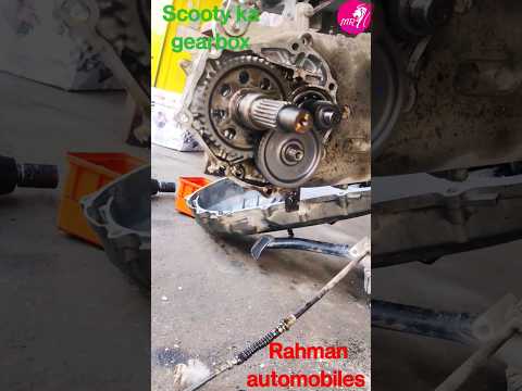 HONDA SCOOTY KA GEARBOX KAISE SPOKEN GHUMTI HAI 💥🔥💯😱🏍️👍 #shots #bike2023 #mrahman12 #shor #bike