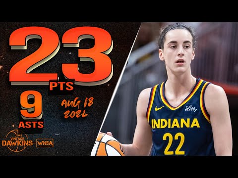 Caitlin Clark Puts On a Show With 23 Pts x 9 Asts vs Storm 🔥 | Aug 18, 2024