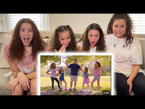 Haschak Sisters REACT to "Daddy Says No" (Music Video)