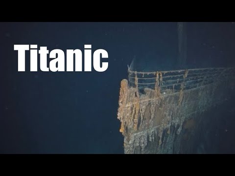 Titanic Underwater Real Footages || Titanic Wreck Footages || #titanic #cruiseship #sea #trending