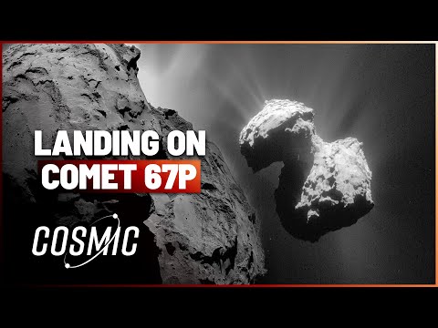 When A Probe Landed On Planet Comet 67P | Trajectory | Cosmic