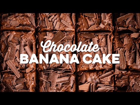 Chocolate Banana Cake | Supergolden Bakes