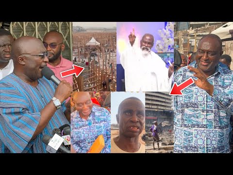 Dr Bawumia, Alan Cash Donate 3 Billion To Kantamanto Market After F!re; Adom Kyei To Support Members