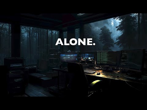 ALONE: DARK Forest 2 | Deep Ambient Sleep Focus Music 4K