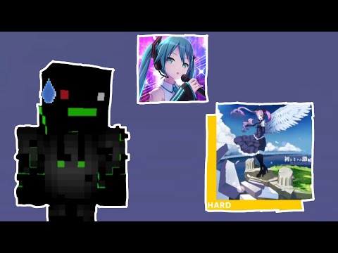 Minecrafter plays Intense Voice of Hatsune Miku