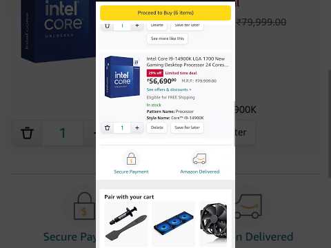 Ultimate 4k Pc Build in 3.85 lakh  i9 14900k & Rtx 4090 #shorts #pcbuild #gamingpcbuilds #gamingpc