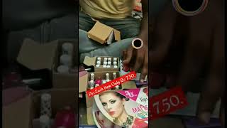 Cheapest Price Nail paint and Lipstick only Rs: 50 paise ! Cosmetic and Jewellery Wholesale market |