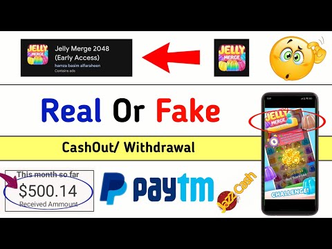 Jelly Merge 2048 Real Or Fake? - Jelly Merge 2048 Cashout - Jelly Merge 2048 Game Review