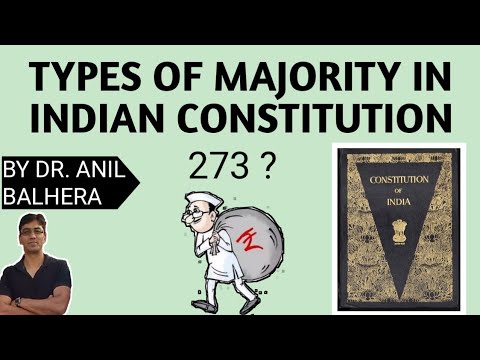 Types of Majority in Indian  Constitution