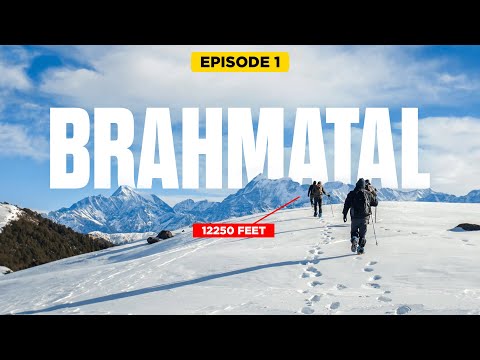 I Tried India’s Most Famous Snow Trek in -10 ( Brahmatal ) Episode -1 Silent Hiking