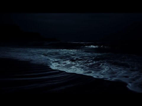 Deep Sleep Ocean Waves |  Ocean Sounds For Deep Sleeping With A Dark Screen And Rolling Waves