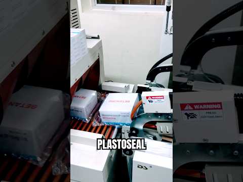 Automatic Box Shrink Wrapping | L Sealer with Shrink Tunnel | High-Speed Packaging