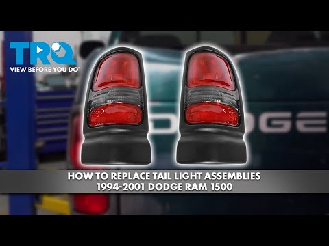 How to Replace Tail Light Assemblies 1994-2001 Dodge Ram 1500