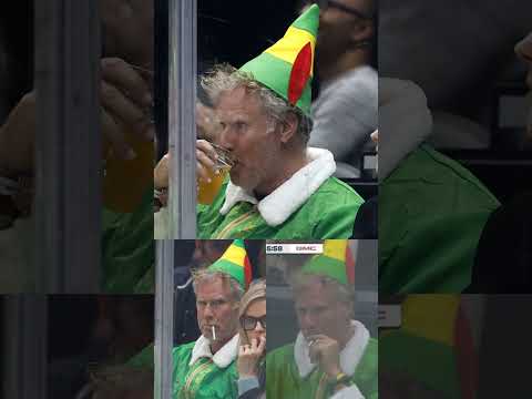 Will Ferrell Reveals Why He Wore Buddy the Elf as a Smoker and Beer Drinker at LA Kings Game