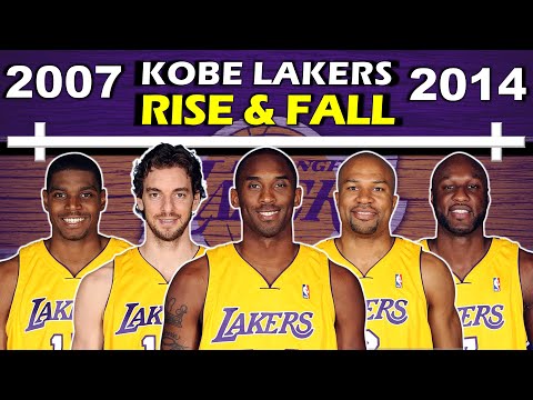 Timeline of KOBE, PAU and LAKERS' RISE and FALL | Back-to-Back NBA Titles