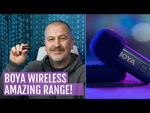 Boya Wireless Lavalier Mic REVIEW (BY-WM3T2-M1)