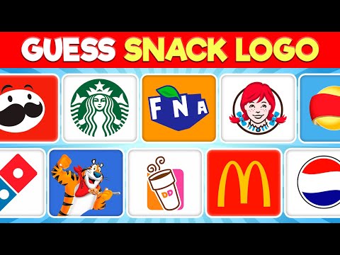 Guess the Snack Logo Quiz |100 Snack Logos in 3 Seconds