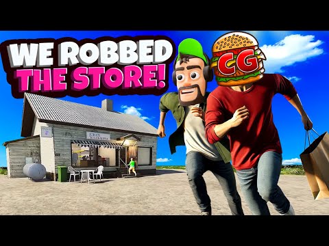 OB & I Went on a CRIME SPREE in This Life Sim! (Finnish Cottage Simulator)