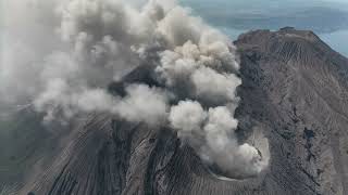 桜島ドローン撮影　活火山 #4k #drone#sakurajima #kagoshima #4kドローン空撮 #活火山 #鹿児島 #dronevideo