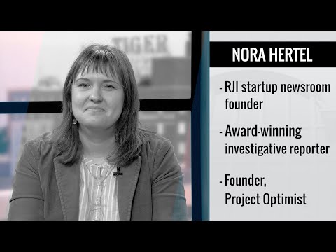 RJI Insight: Nora Hertel, founder of Project Optimist