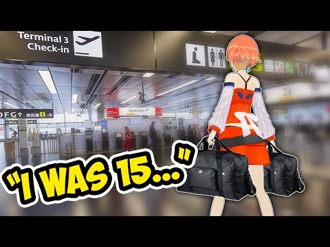 Kiara's 1st Attempt to Leave for Japan (feat. Mamatori)