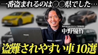 【要注意】盗難車ランキング10選！窃盗団から愛車を守る対策方法とは