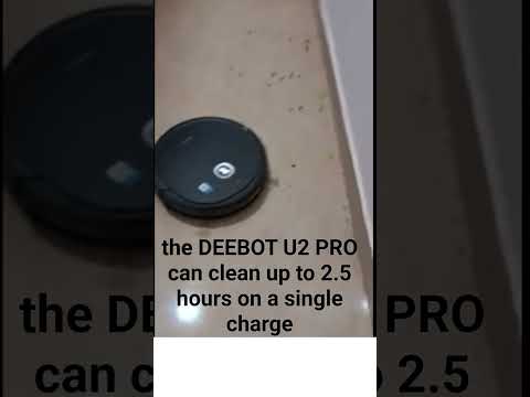 The ECOVACS DEEBOT U2 PRO: Your Ultimate Cleaning Companion!